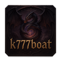 k777boat ব্র্যান্ড লোগো ও নথি